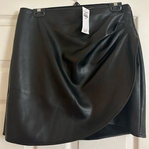 Abercrombie Leather Skirt - NWT
